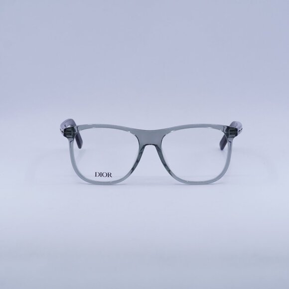 Dior DIORESSENTIALO S3I 4500 Eyeglasses Transparent Grey 55mm Square Frame - Picture 3 of 10